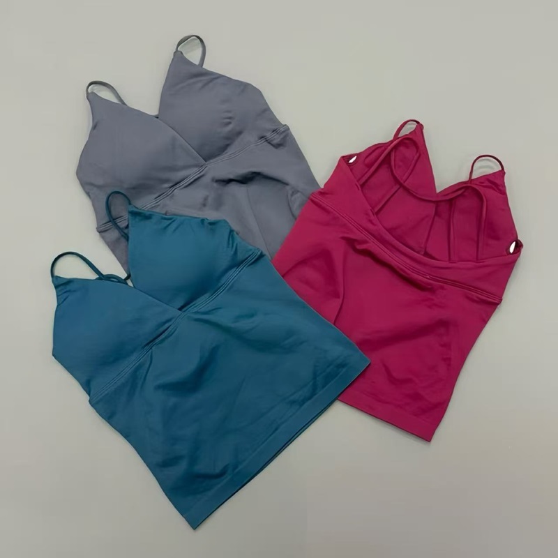 Pilate Yoga Workout - Vision Twist Front Longline Top Women