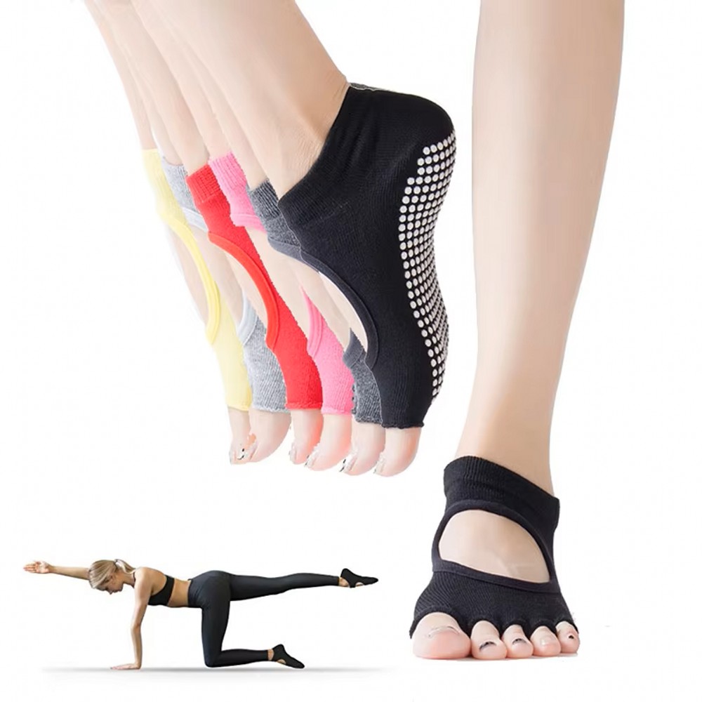 Backless Five Toe Yoga Socks O - огляд і ціна Medias Para Pilates Y Yoga